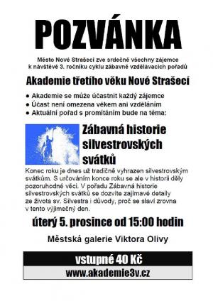 silvestr. svátků